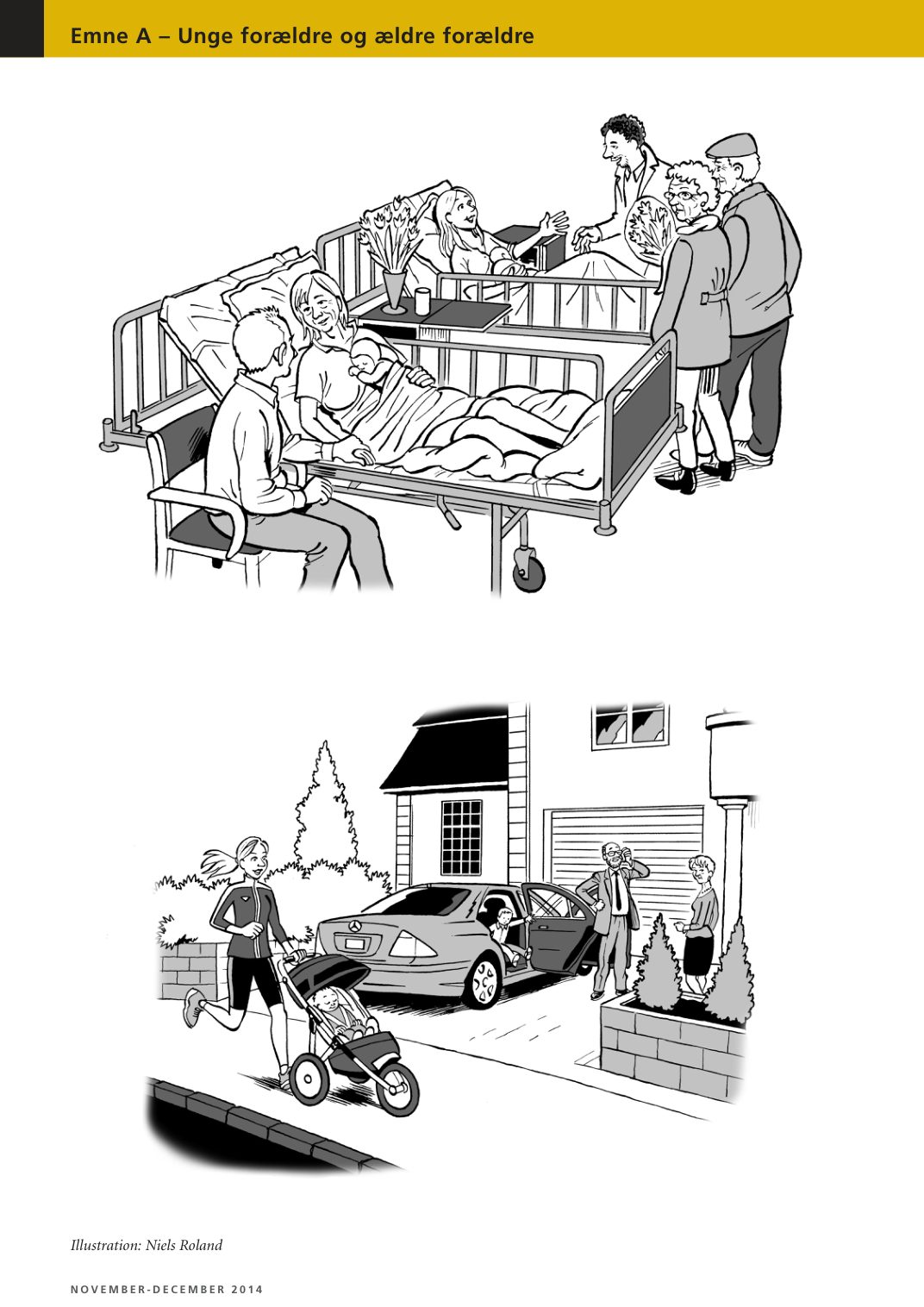 Young parents and older parents